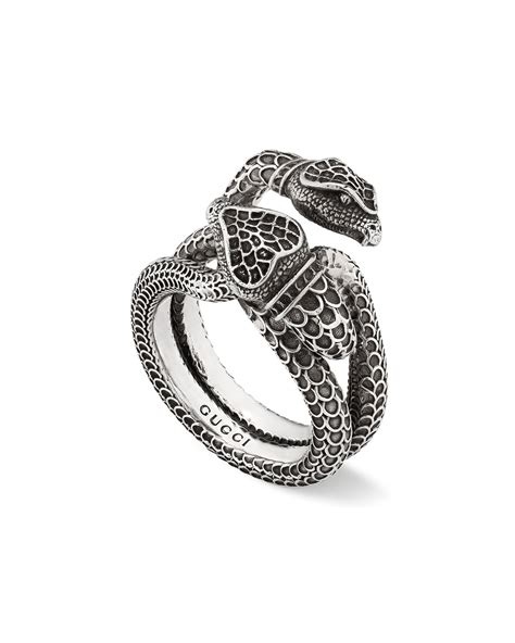 gucci ring snake|gucci snake ring men.